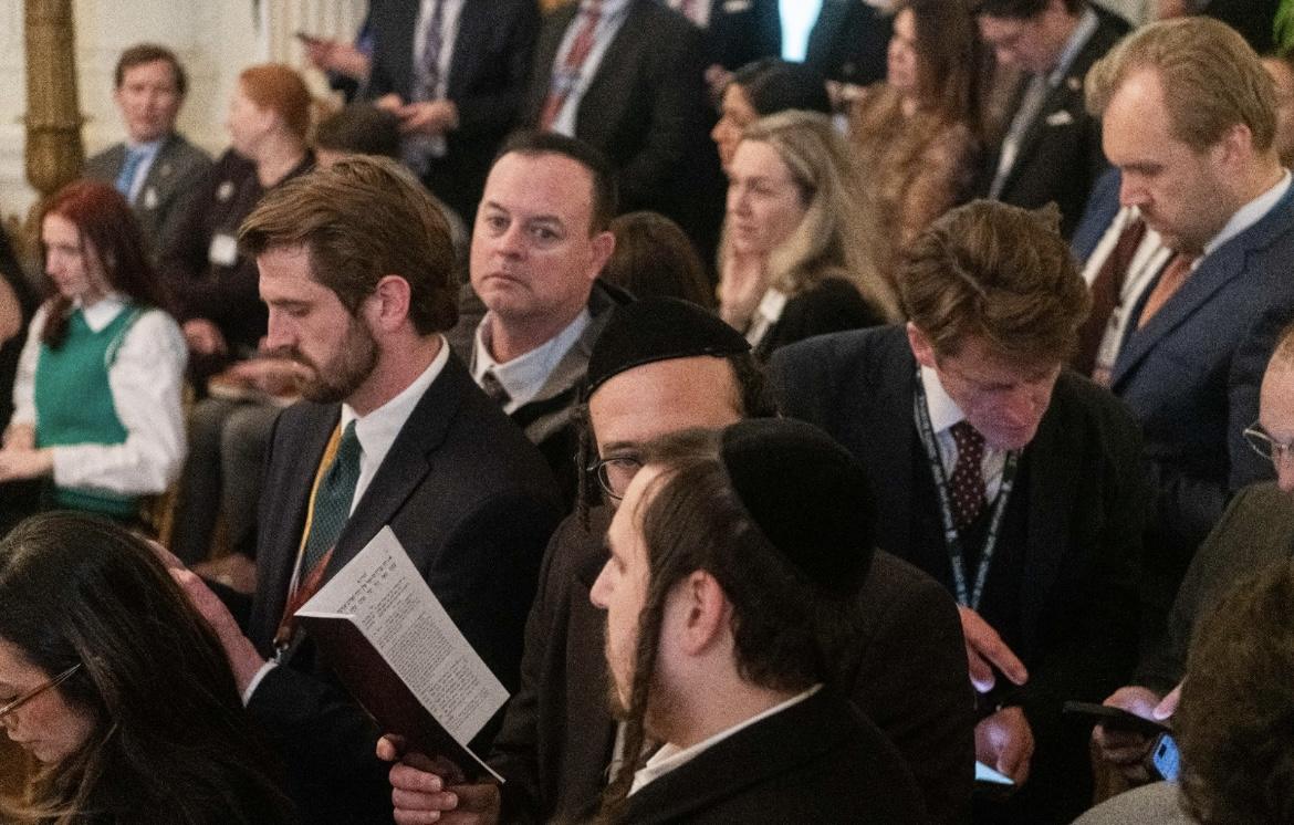 Jake Turx & Shloime Zionce Learning Torah in the White House