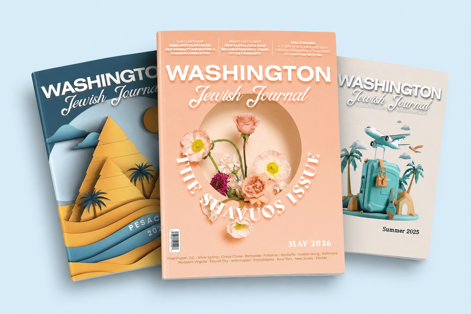 Washington Jewish Journal featuring Jewish news, community stories and Torah insights across Greater Washington DC