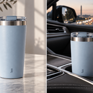 The Long-Day Travel Tumbler by Washington Jewish Journal — product and detail views